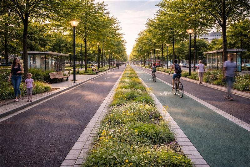 Ciclovia e mobilidade urbana sustentável